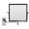Alfi Brand ALFI brand ABM8WS-PC 8" Square Wall Mount 5x Magnify Cosmetic Mirror ABM8WS-PC - alternate 7